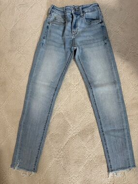 Zara Light Blue Skinny Jeans